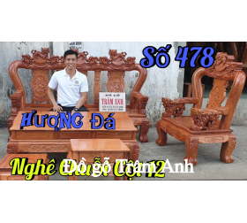 Salon Nghê Chuỗi Hương Đá Cột 12