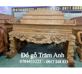 Sập Thờ Gỗ Gõ Đỏ Chân 20