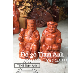 Thần tài thổ địa, gỗ hương