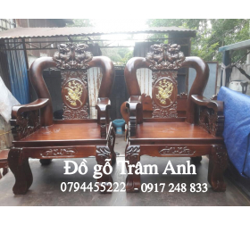 Rồng bát tiên gỗ tràm